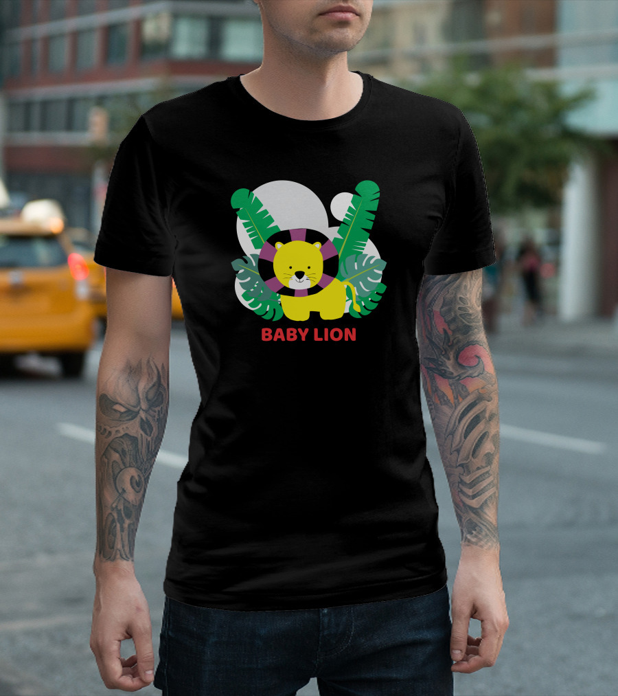 BABY LION TROPICAL JUNGLE ADVENTURE T-Shirt