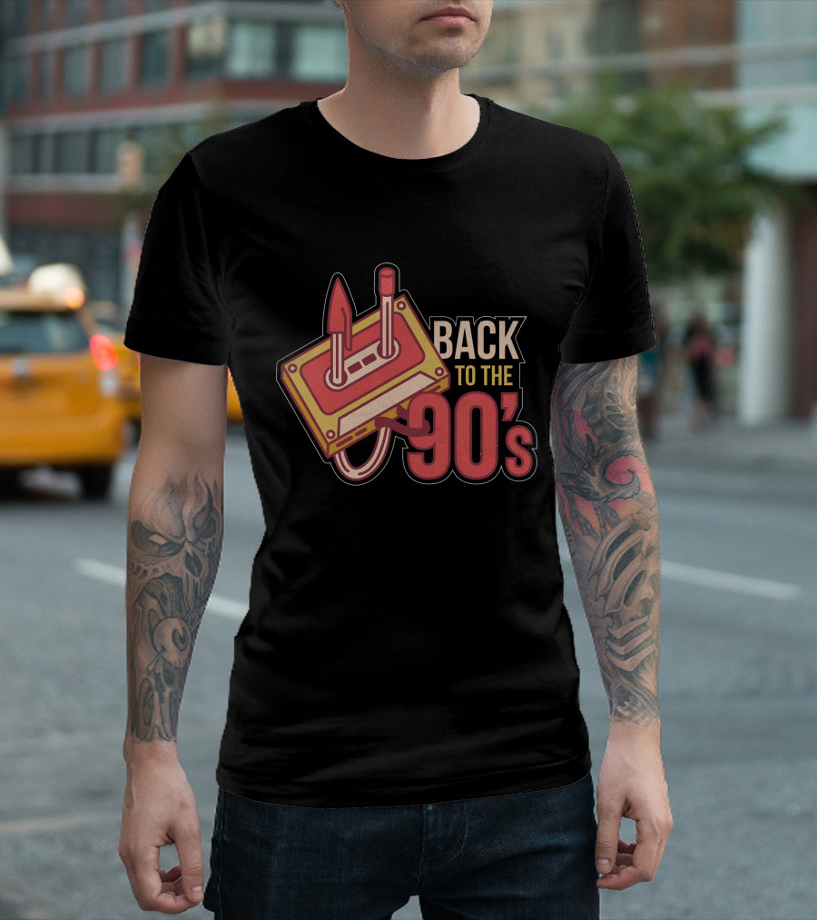 Back To The 90's Cassette Tape T-Shirt