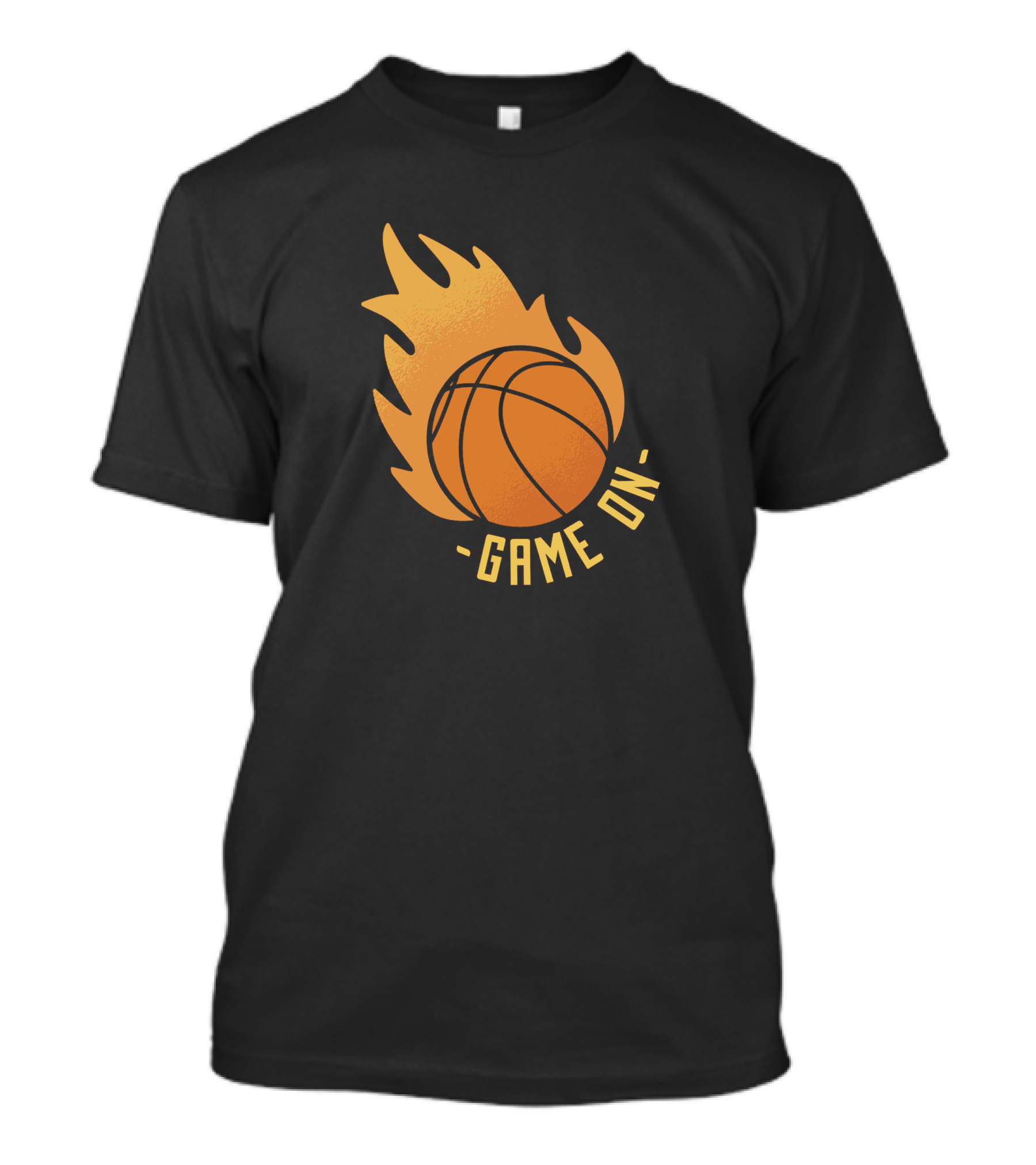 Basketball Game On Fire T-Shirt