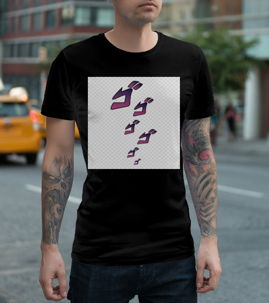 Is That A Jojo Reference Iconic Manga Onomatopoeia Symbols T-Shirt
