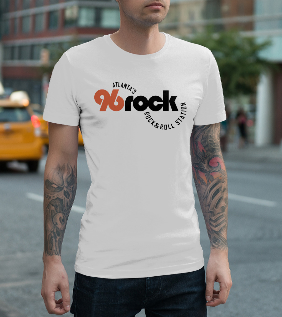 96 Rock Atlanta's Rock and Roll Station T-Shirt