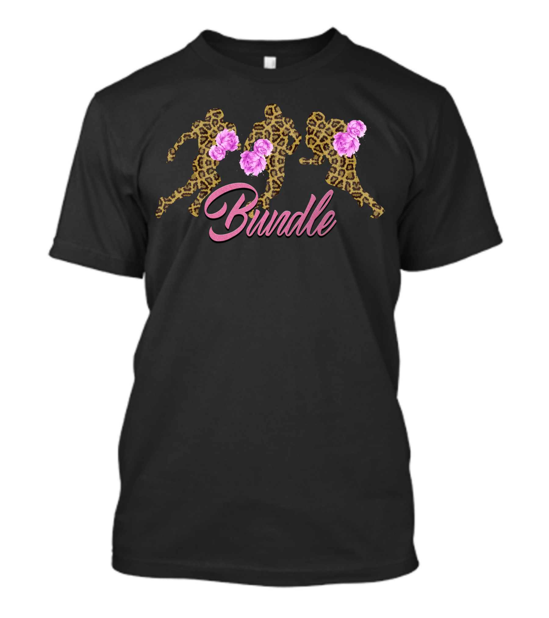 American Football Leopard Bundle T-Shirt