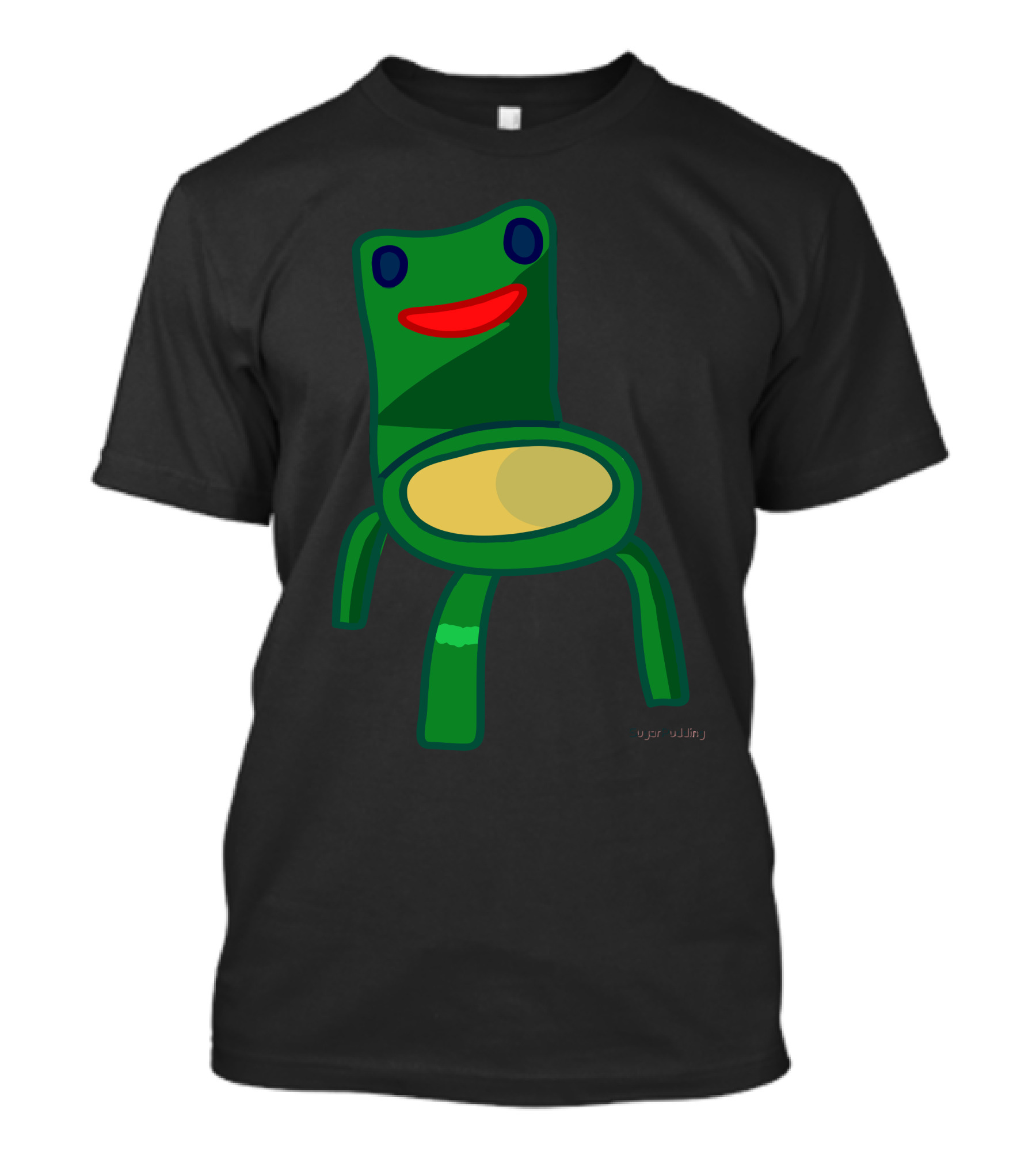 Animal Crossing Froggy Chair Art By Yoshi Udjin T-Shirt