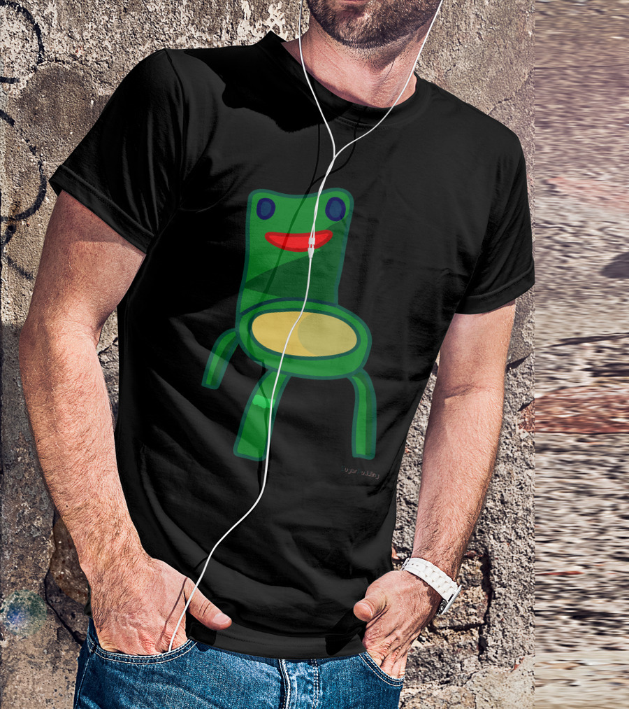 Animal Crossing Froggy Chair Art By Yoshi Udjin T-Shirt
