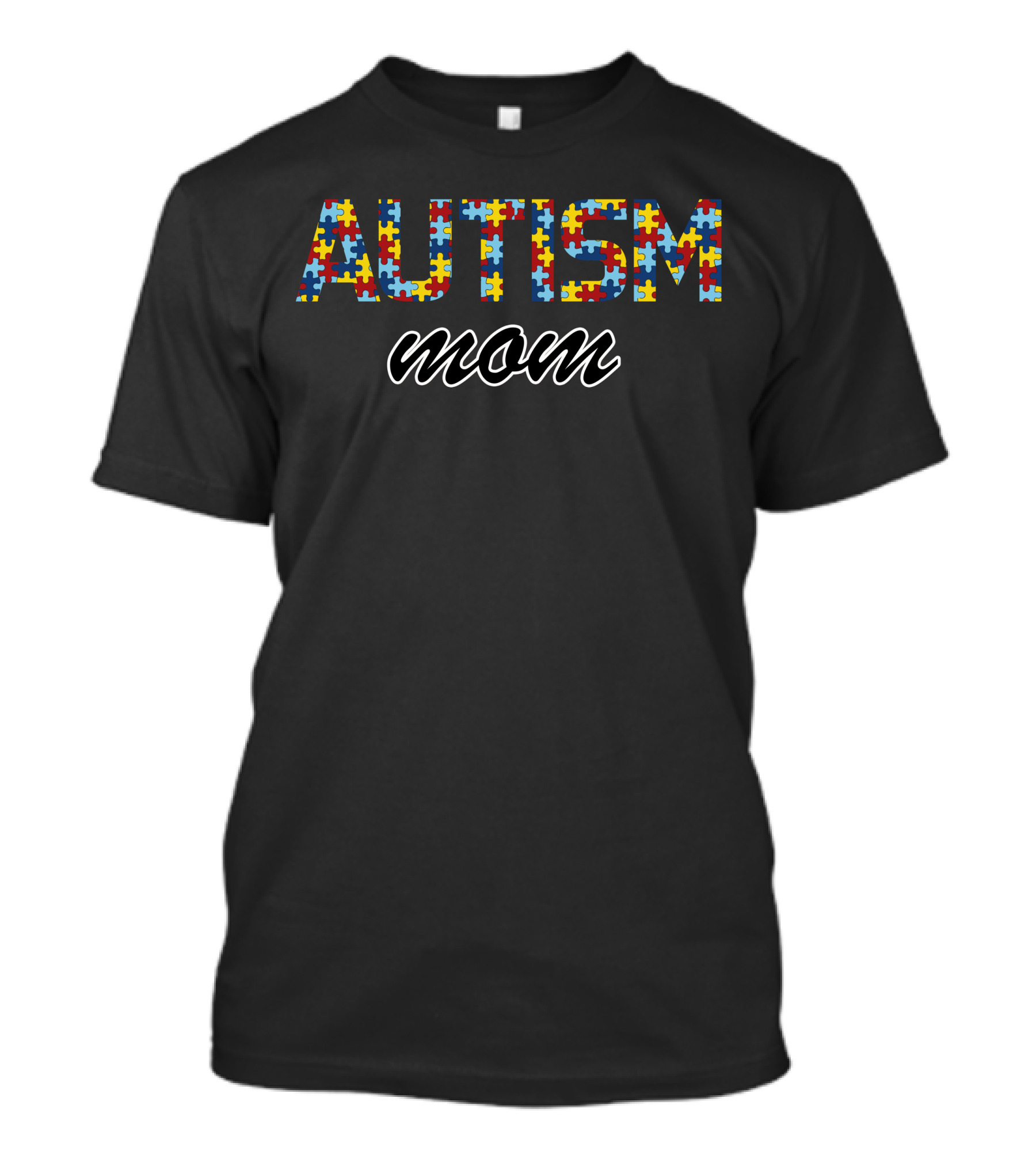 AUTISM Mom Puzzle T-Shirt