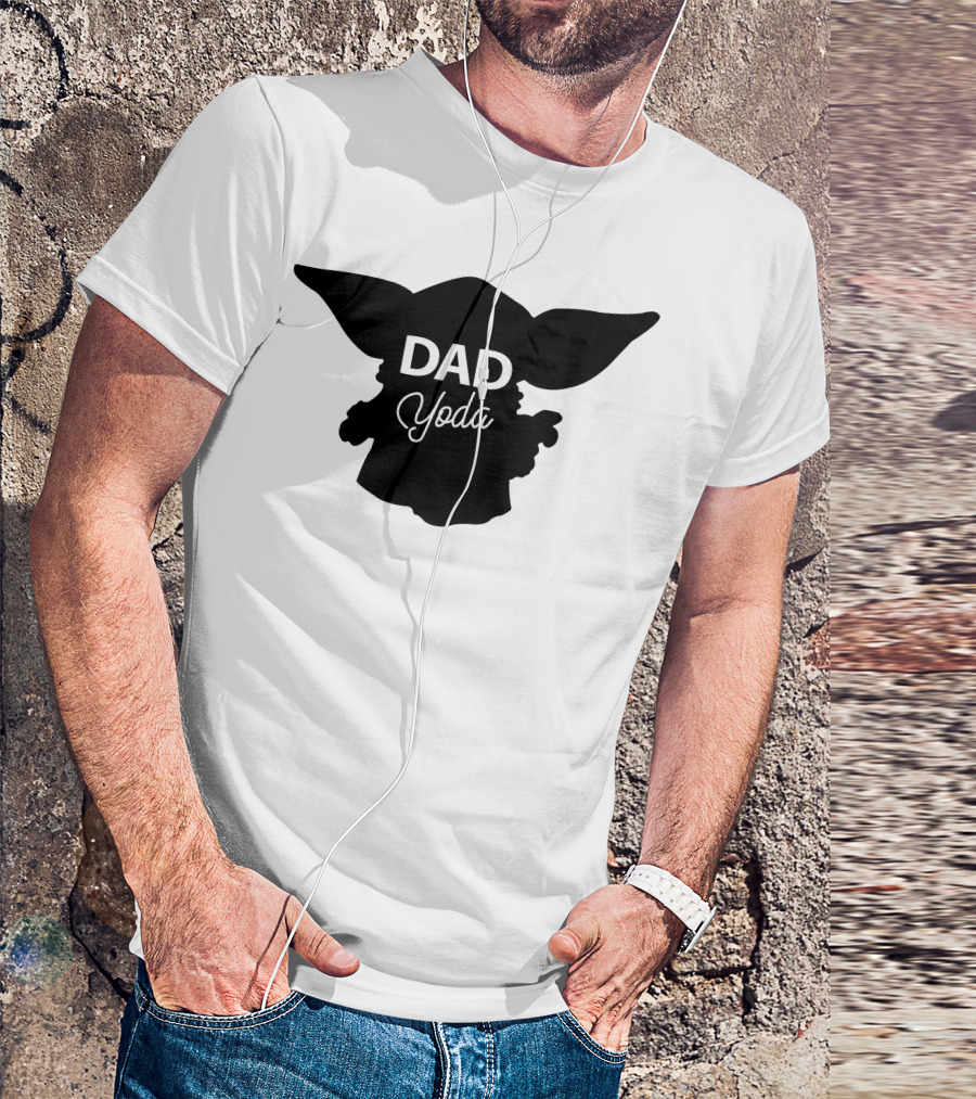 DAD Yoda Star Wars Father's Day Baby Yoda Mandalorian Dad T-Shirt