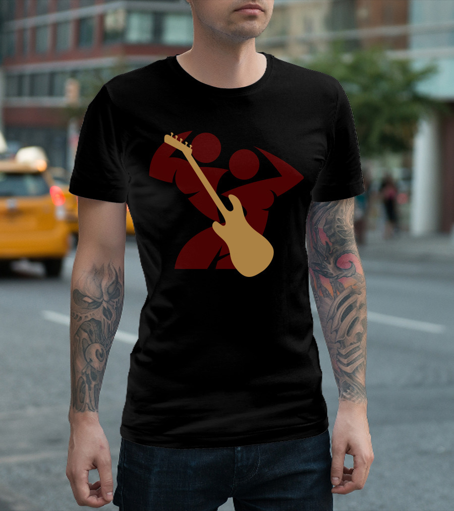 Dance And Music Guitar Groove T-Shirt