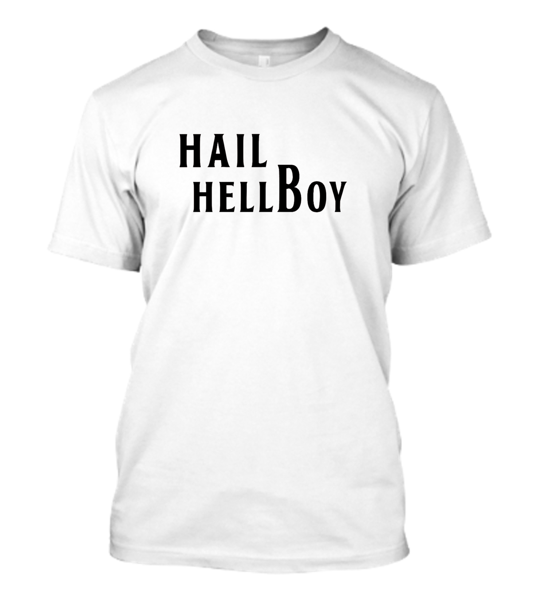 Hail Hellboy Dark Comic Book Hero T-Shirt