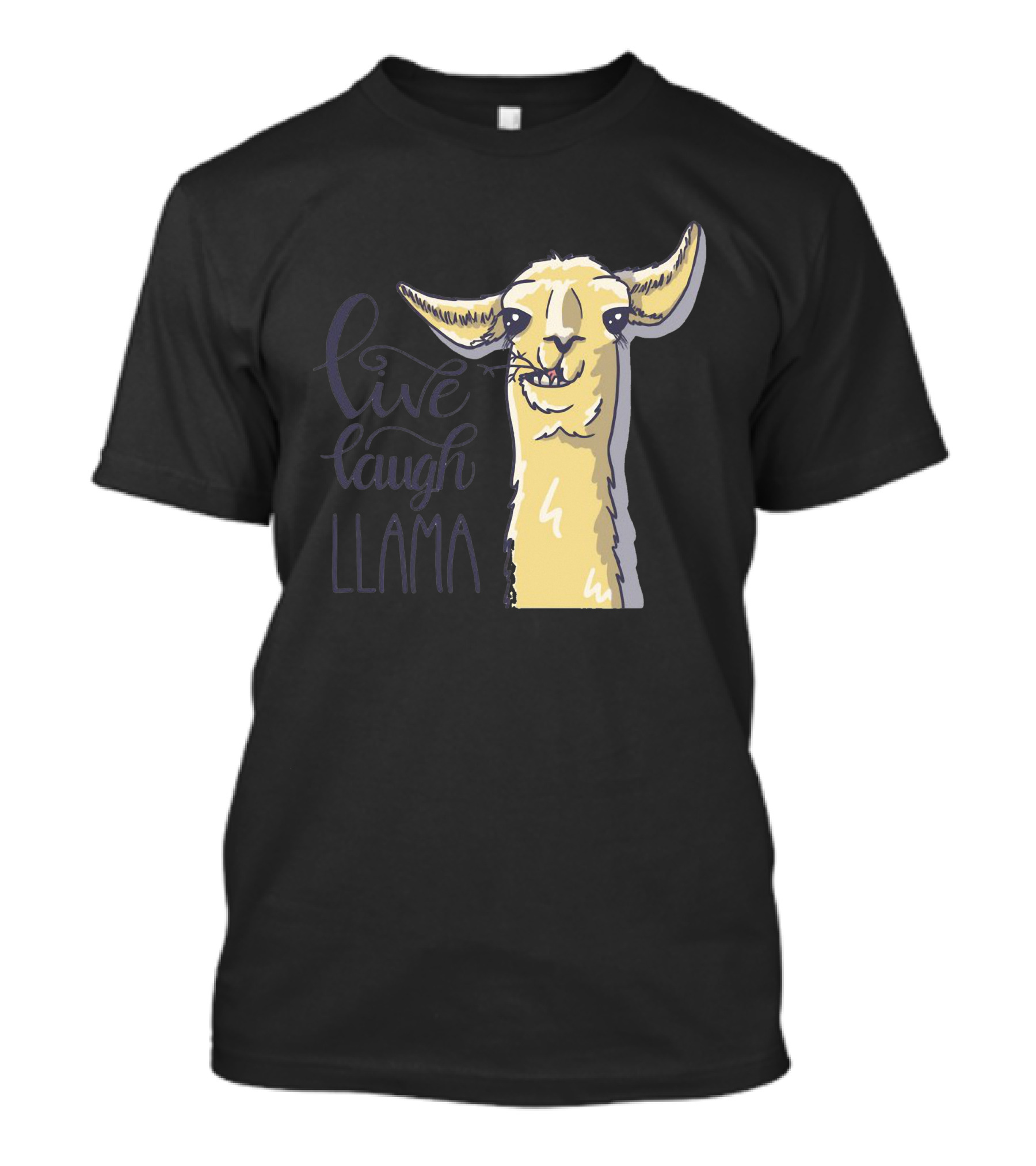 Live Laugh Llama T-Shirt