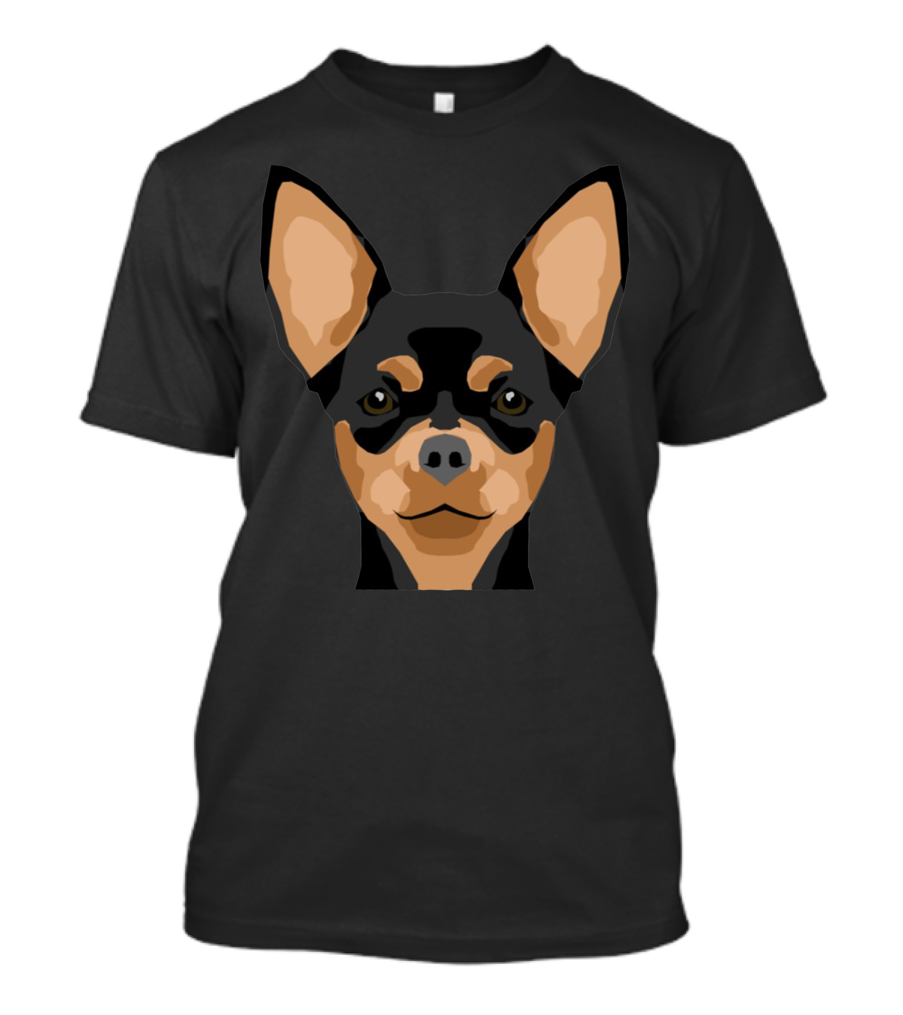 Love Dog Chihuahua Face T-Shirt
