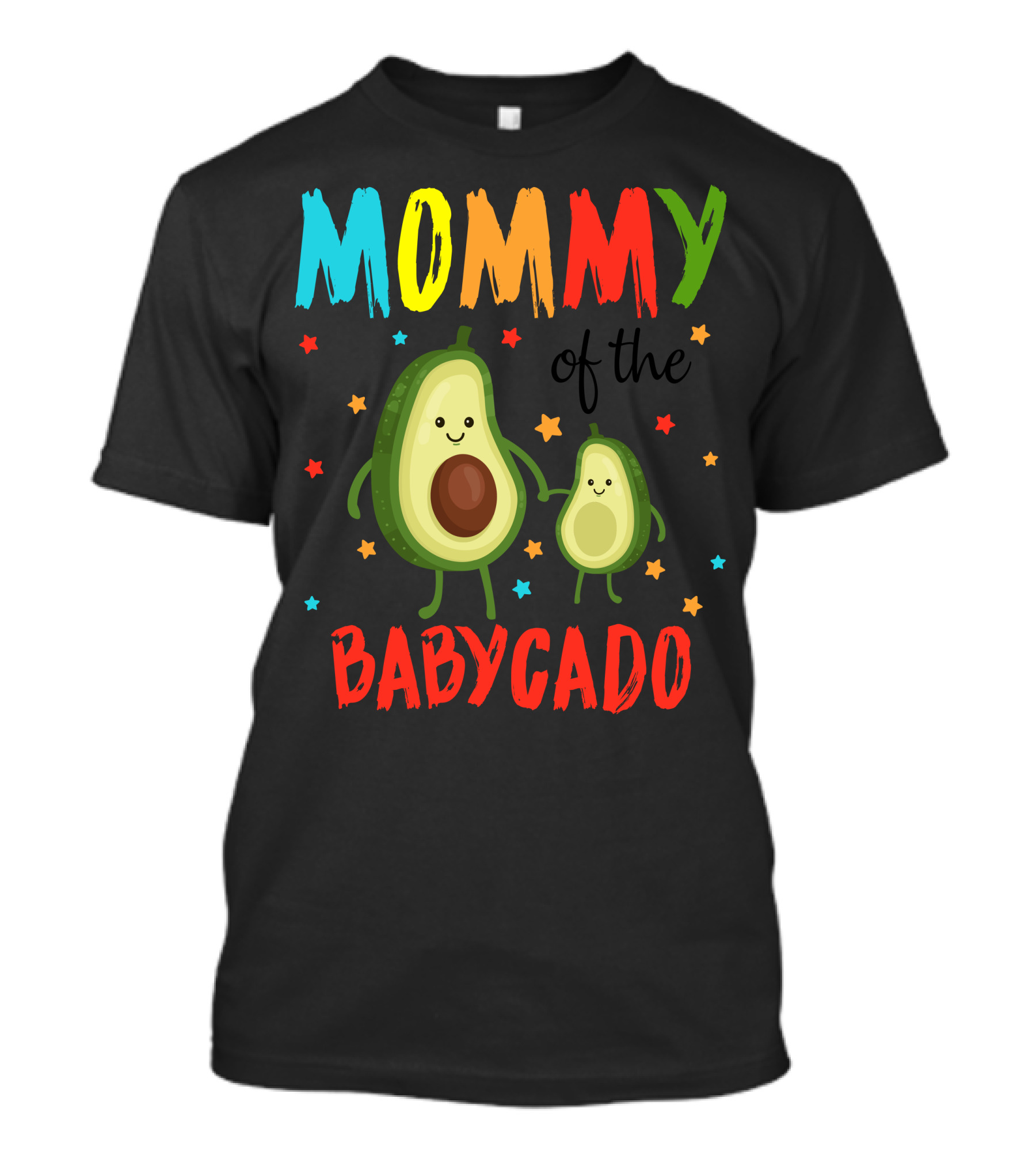 MOMMY OF THE BABYCADO Avocado Family Matching Parent-Child Outfits T-Shirt