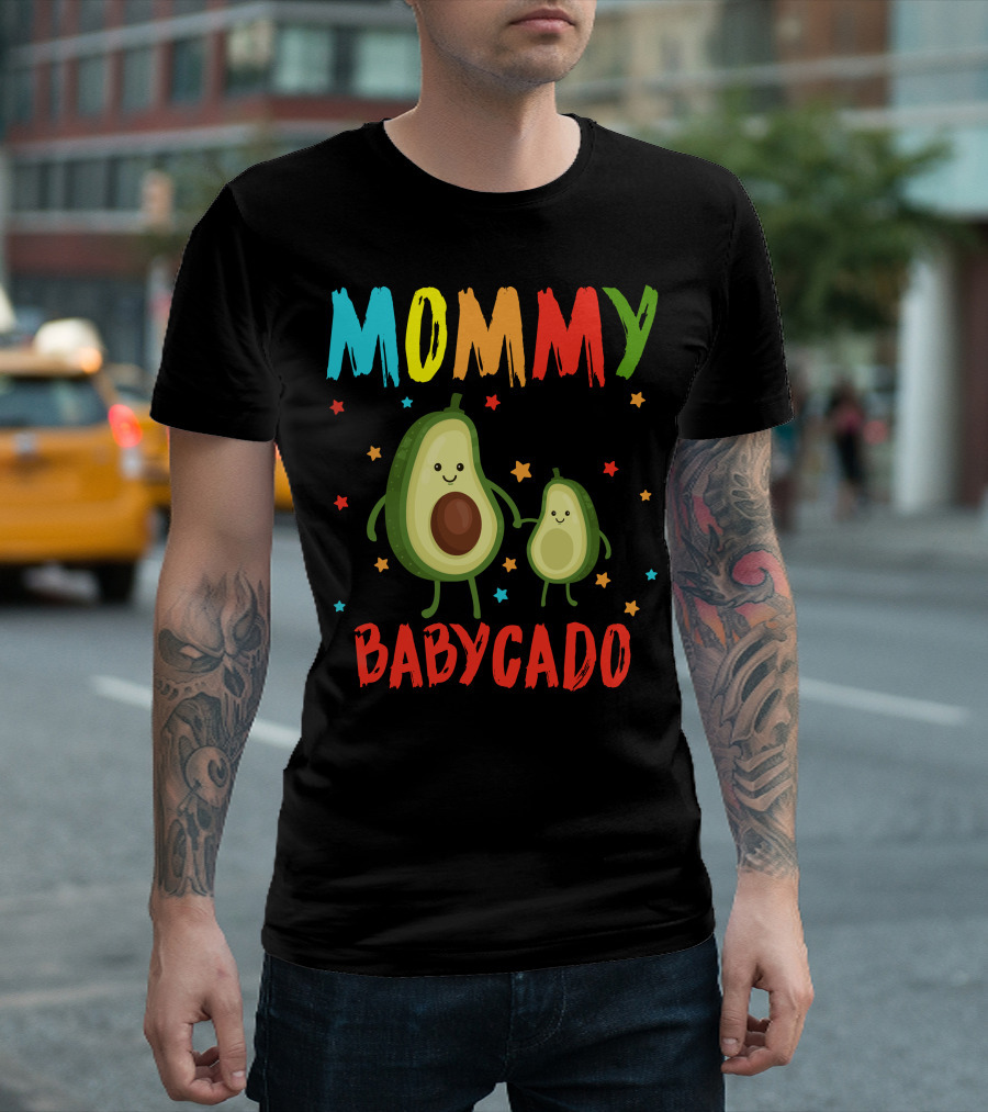 MOMMY OF THE BABYCADO Avocado Family Matching Parent-Child Outfits T-Shirt
