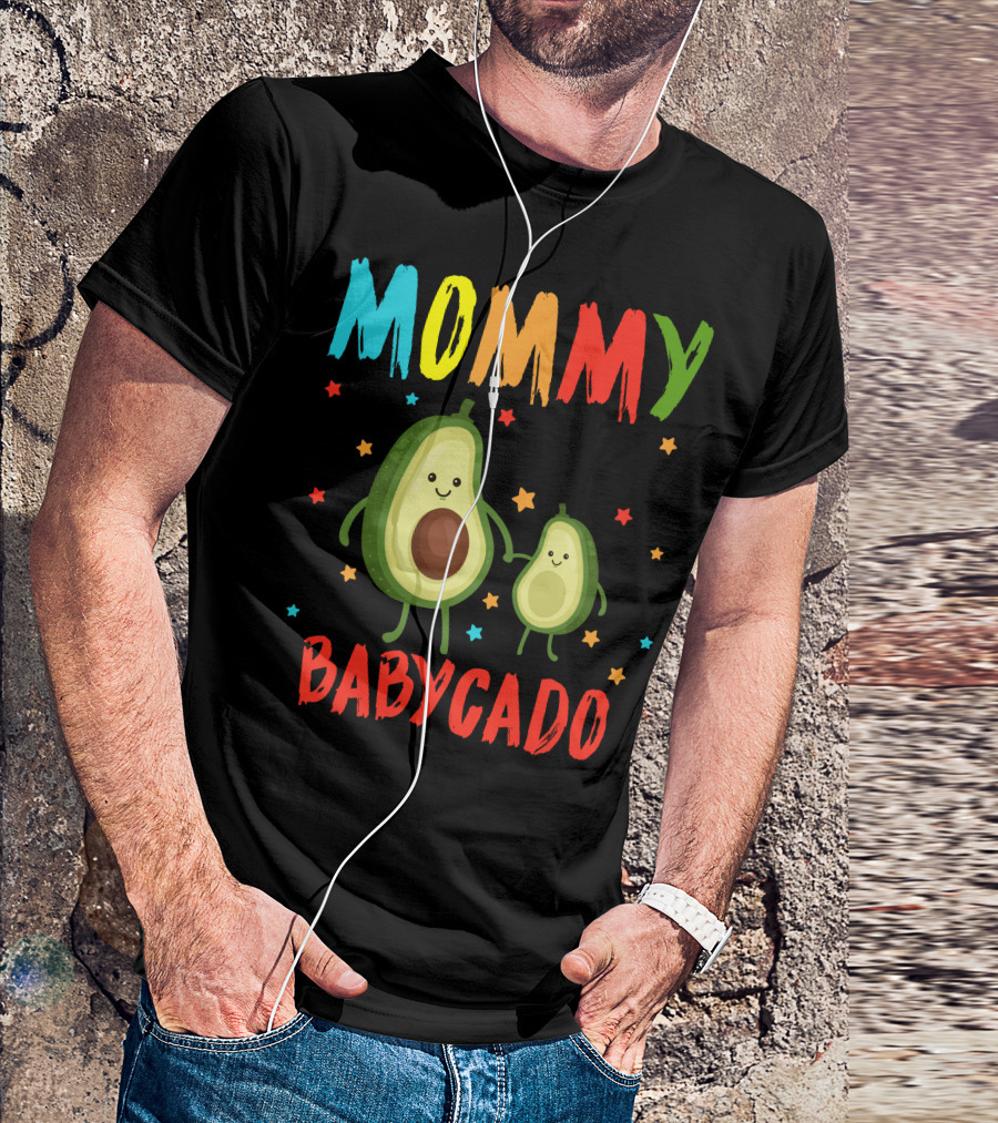 MOMMY OF THE BABYCADO Avocado Family Matching Parent-Child Outfits T-Shirt