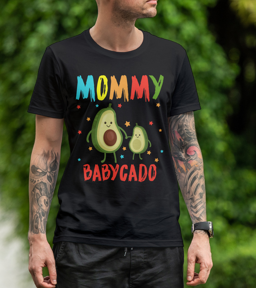 MOMMY OF THE BABYCADO Avocado Family Matching Parent-Child Outfits T-Shirt