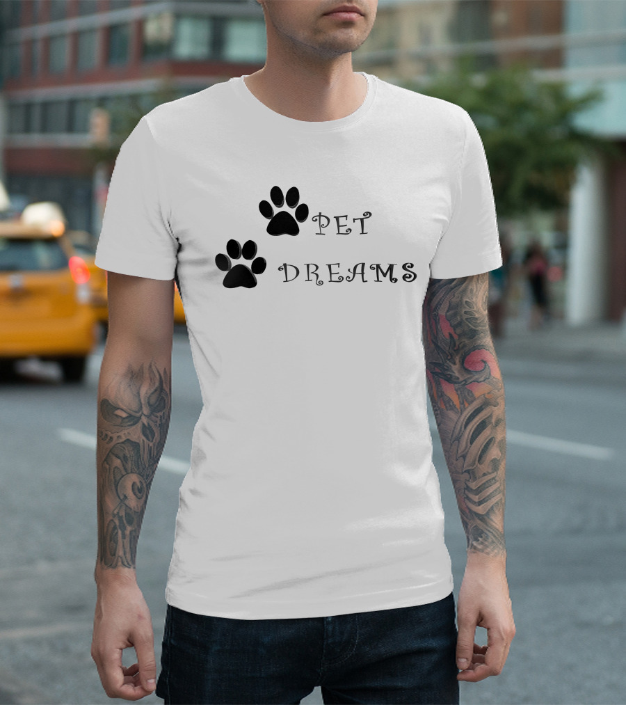PET DREAMS PAW PRINTS T-Shirt
