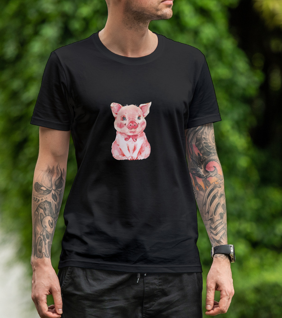 I'M PRETTY CONFIDENT MY LAST WORDS WILL BE WELL SHIT THAT DIDN'T WORK PIG T-Shirt