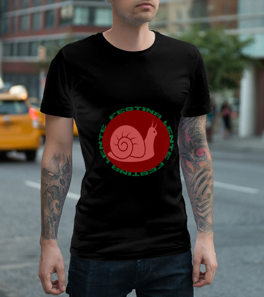 Festina Lente Snail T-Shirt