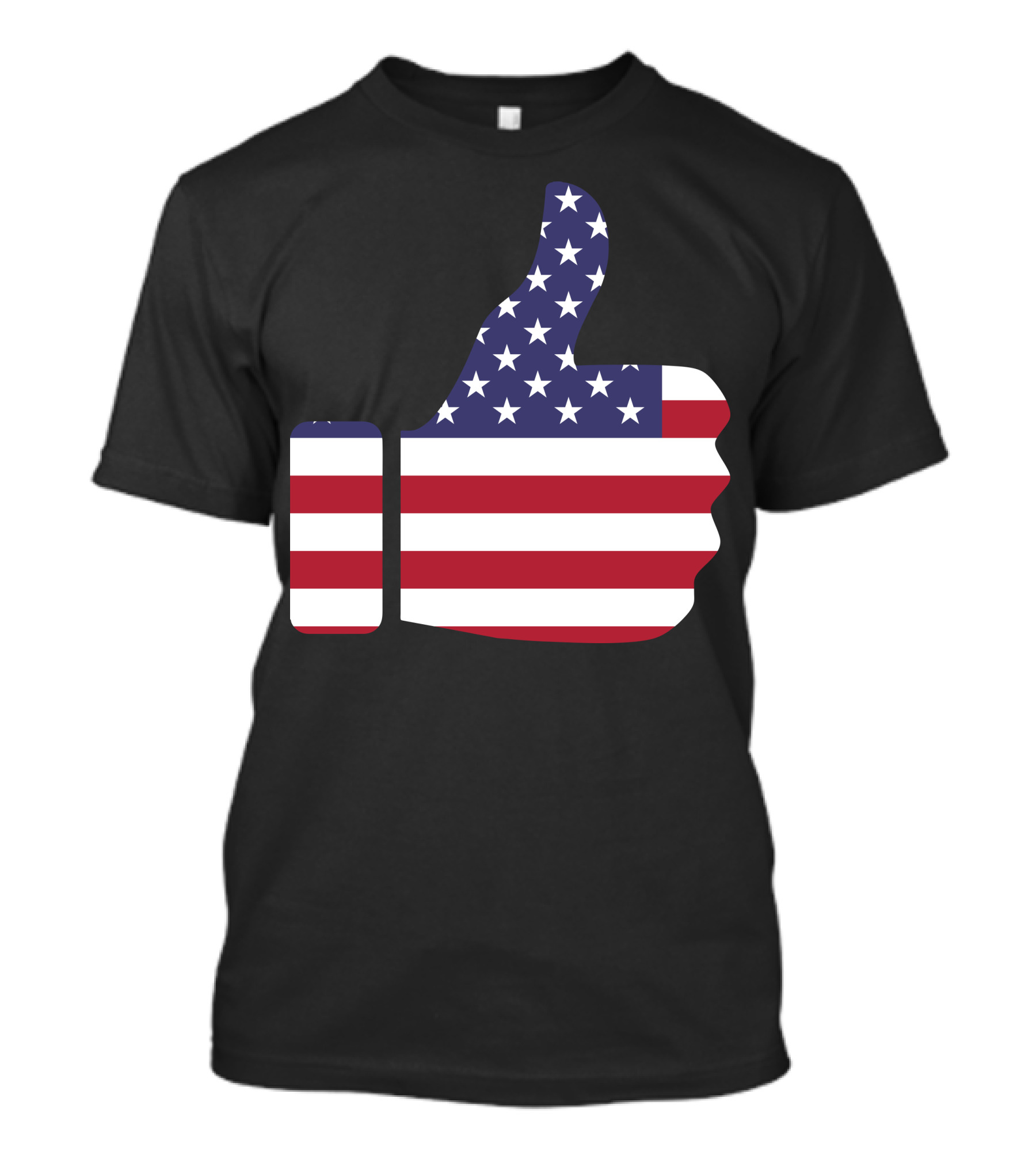 American Flag Thumbs Up T-Shirt