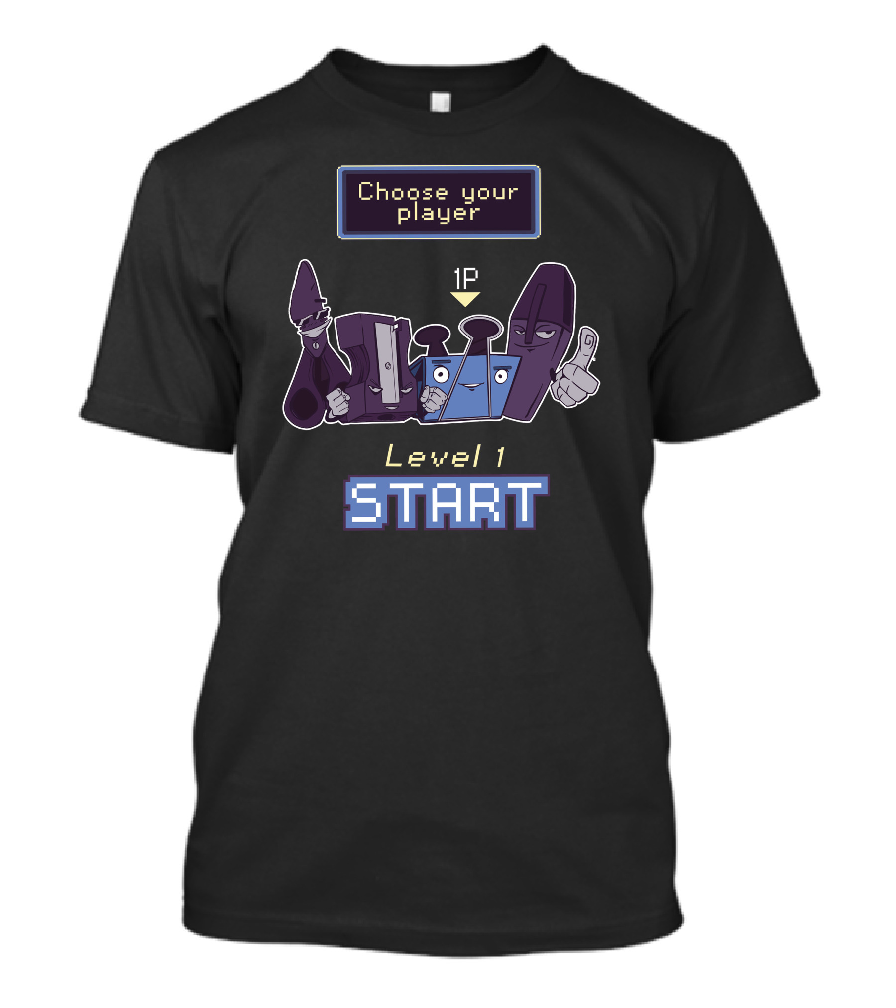 Choose Your Player Level 1 Start T-Shirt