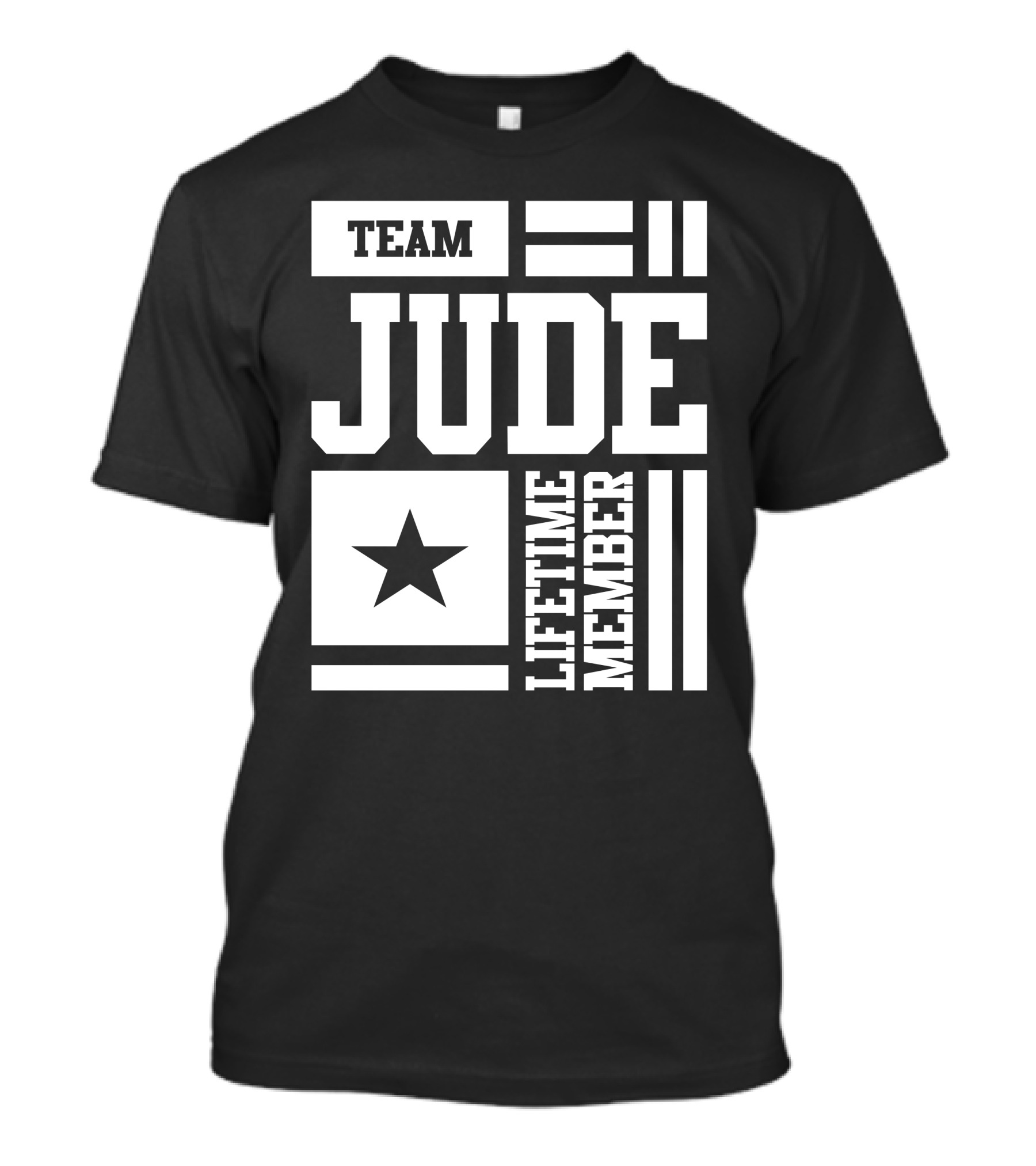 Team Jude Lifetime Member Star T-Shirt