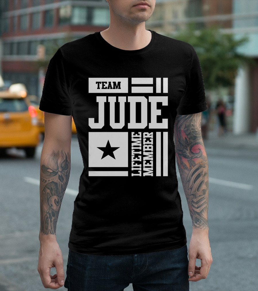 Team Jude Lifetime Member Star T-Shirt