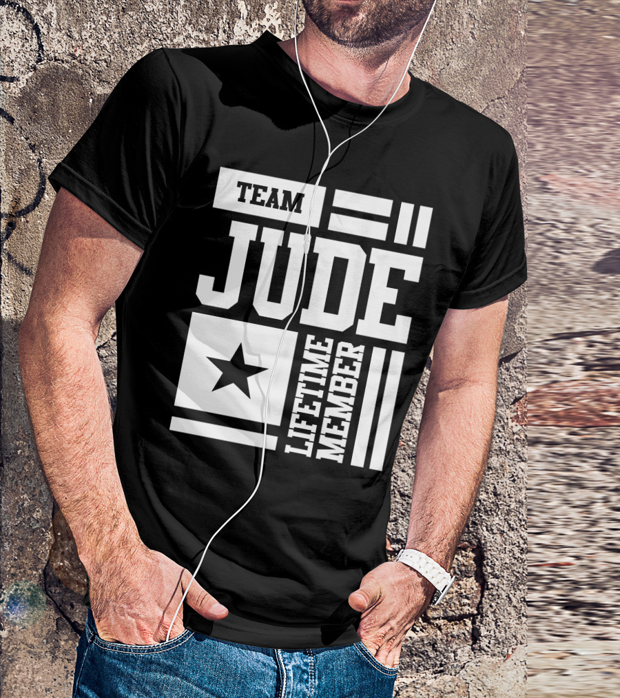Team Jude Lifetime Member Star T-Shirt