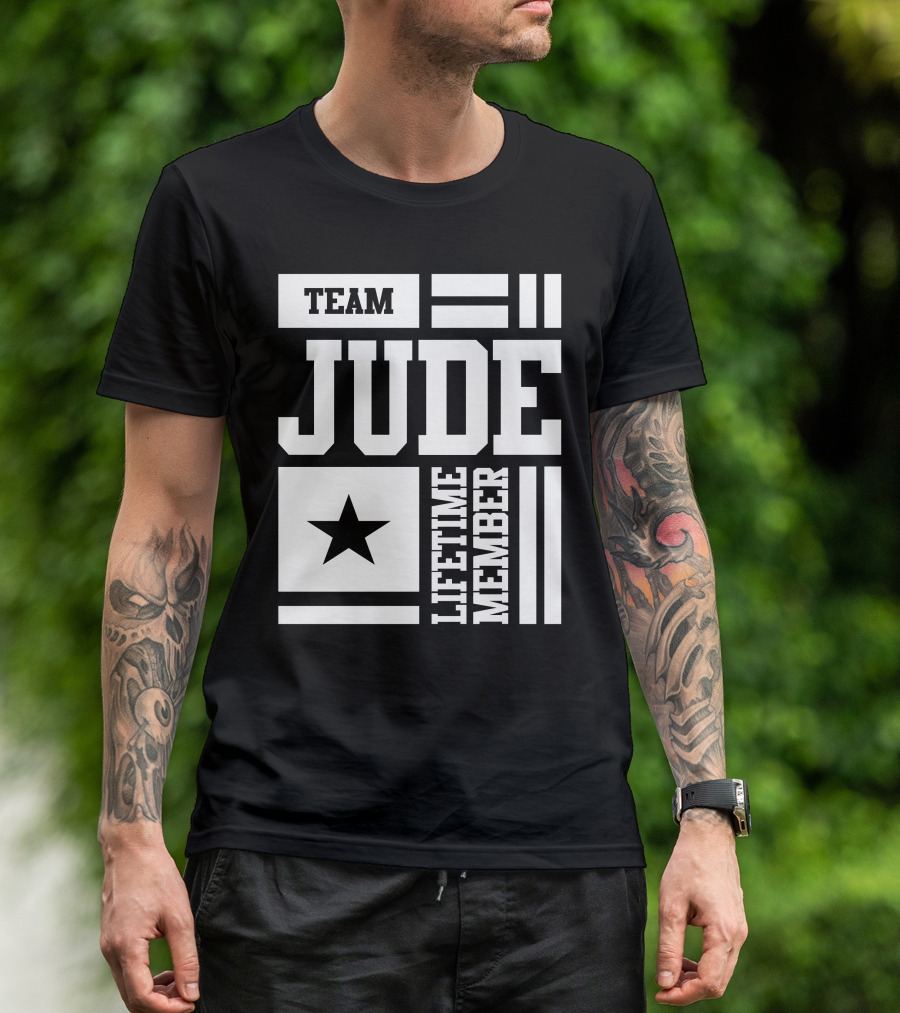 Team Jude Lifetime Member Star T-Shirt