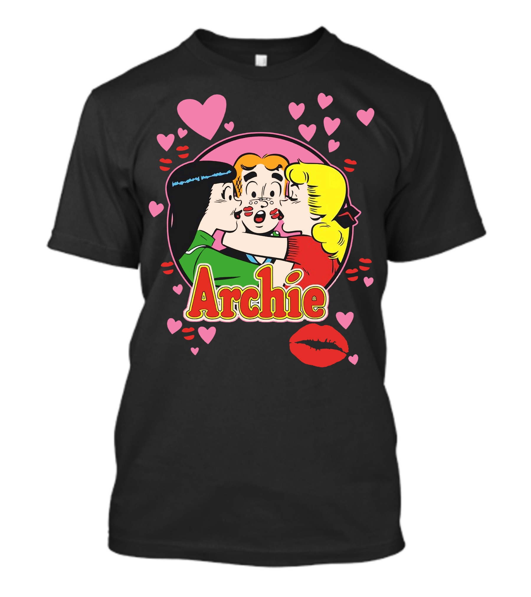 Archie Heart Kisses And Love Comic T-Shirt