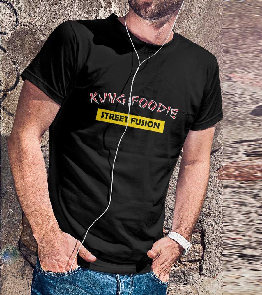 Kung Foodie Street Fusion Asian Chinese Food T-Shirt