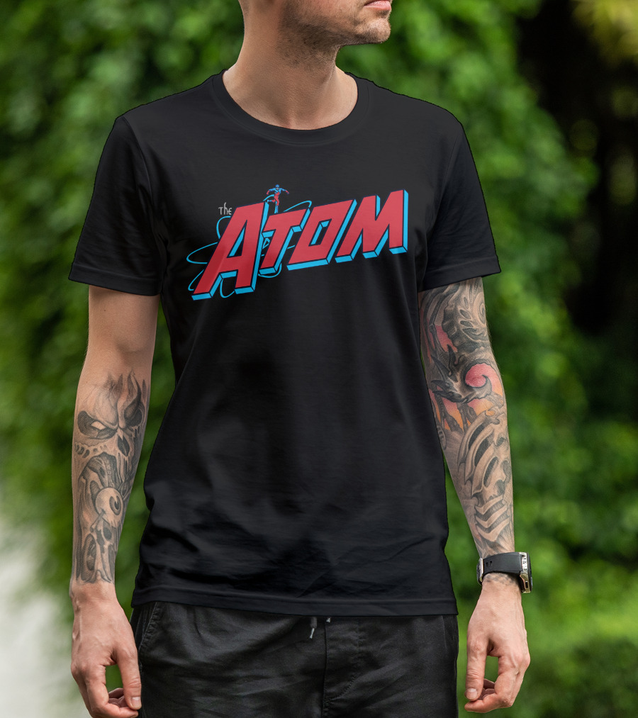 The Atom Superhero Red Blue T-Shirt