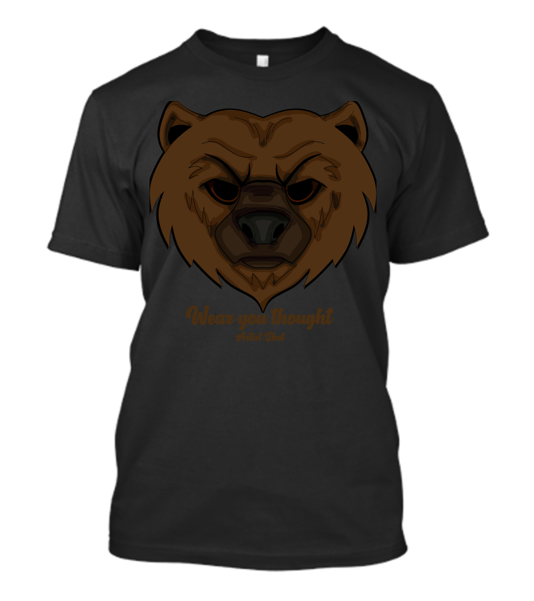 Wear You Thought Artist Shot Big Bear T-Shirt