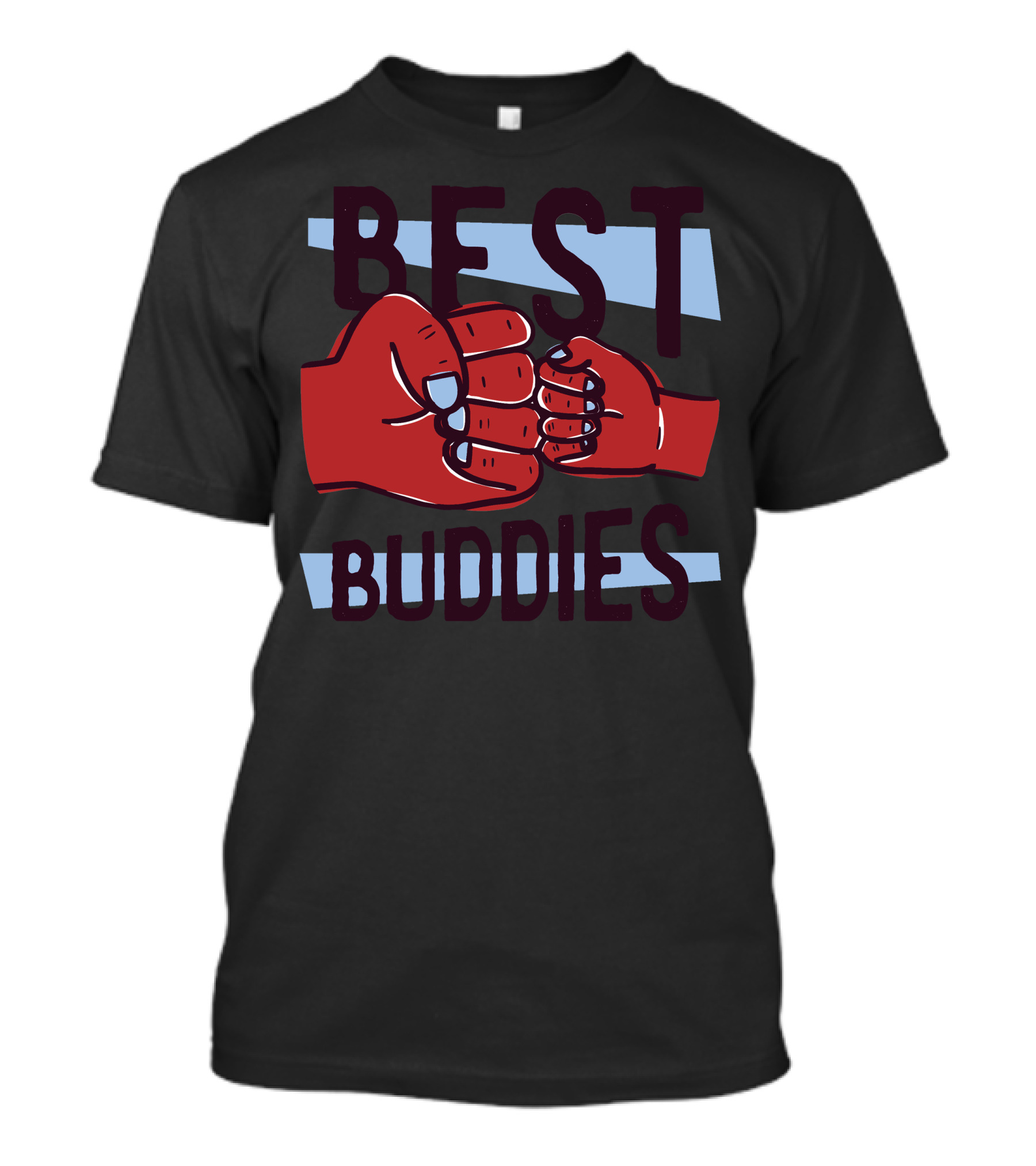BEST BUDDIES Fist Bump Friendship T-Shirt