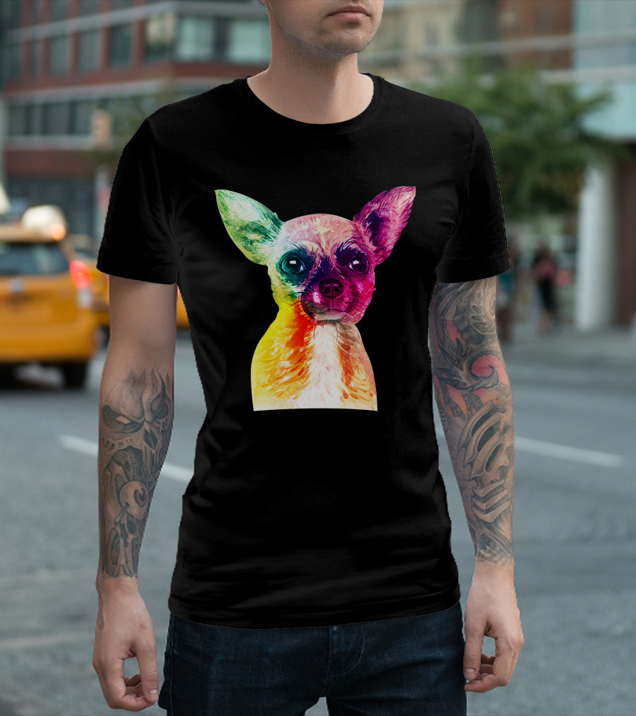 Chihuahua Rainbow Pride LGBT T-Shirt