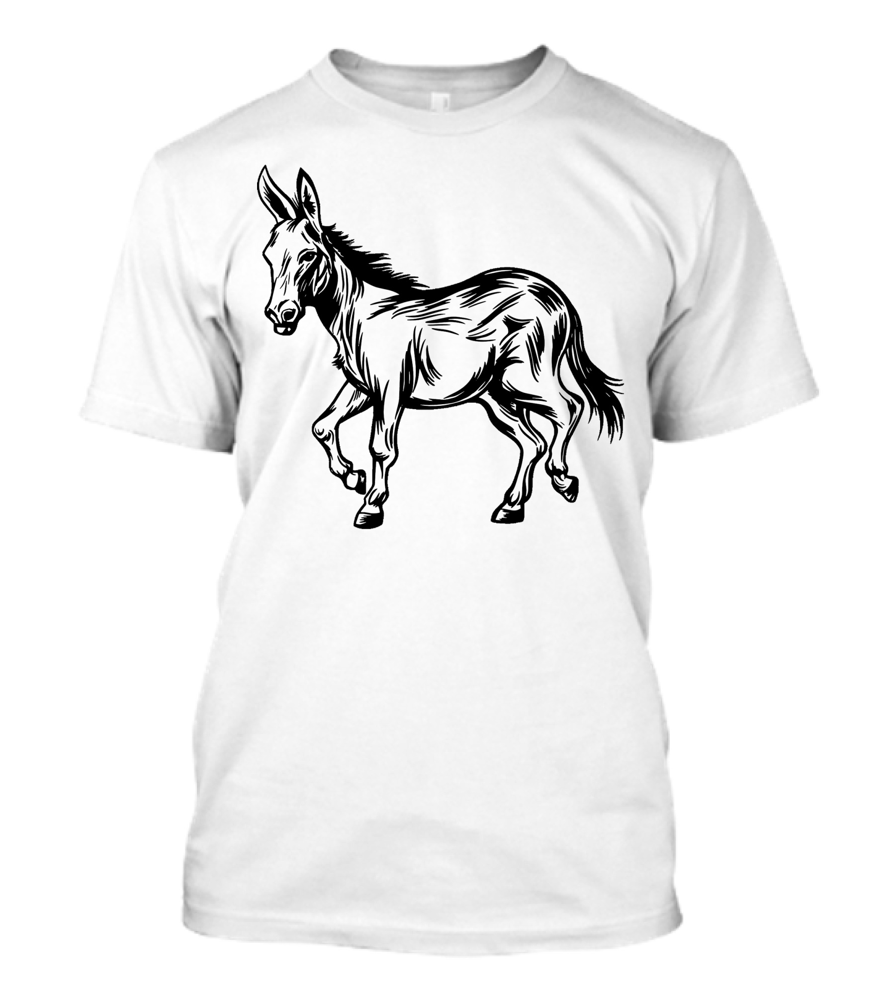 Donkey Bold Black T-Shirt
