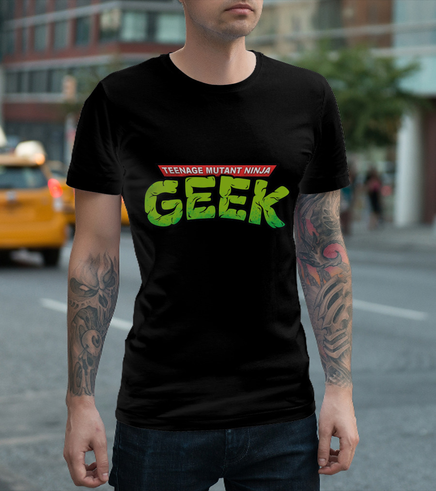 Teenage Mutant Ninja Geek T-Shirt