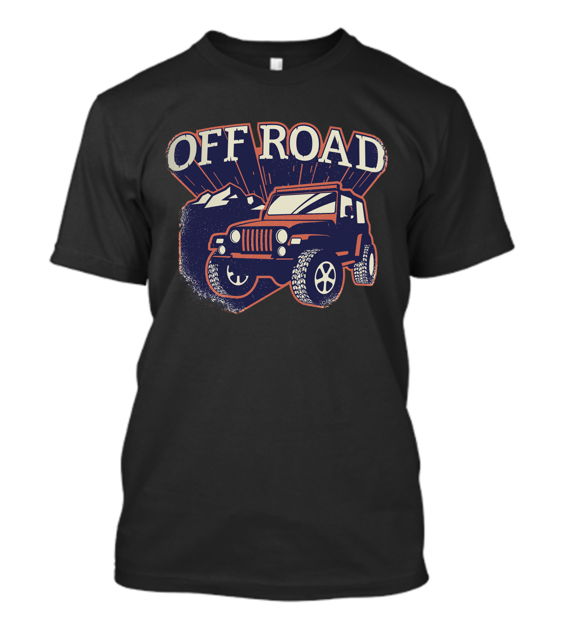 OFF ROAD Adventure Jeep Mountains T-Shirt