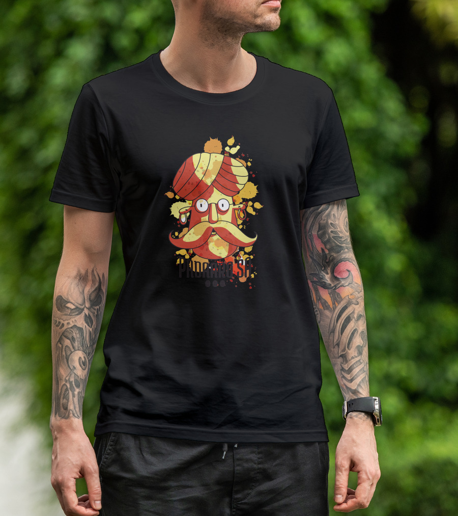 Pandaaro SA Colorful Turbaned Face T-Shirt
