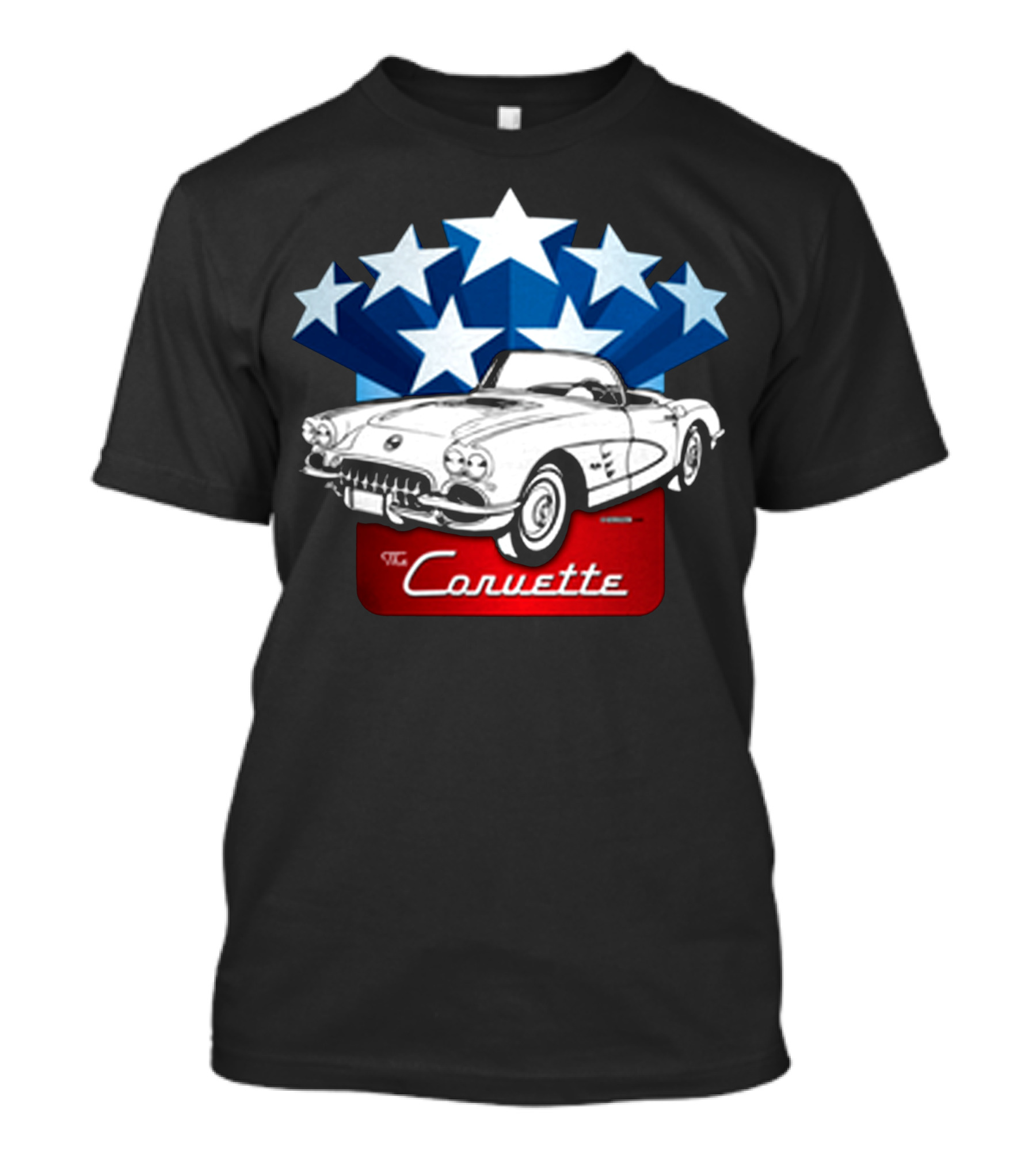 The Corvette American Classic Stars T-Shirt