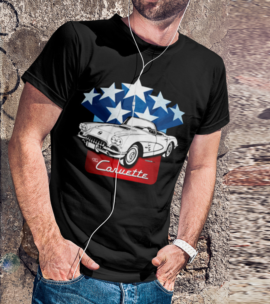 The Corvette American Classic Stars T-Shirt