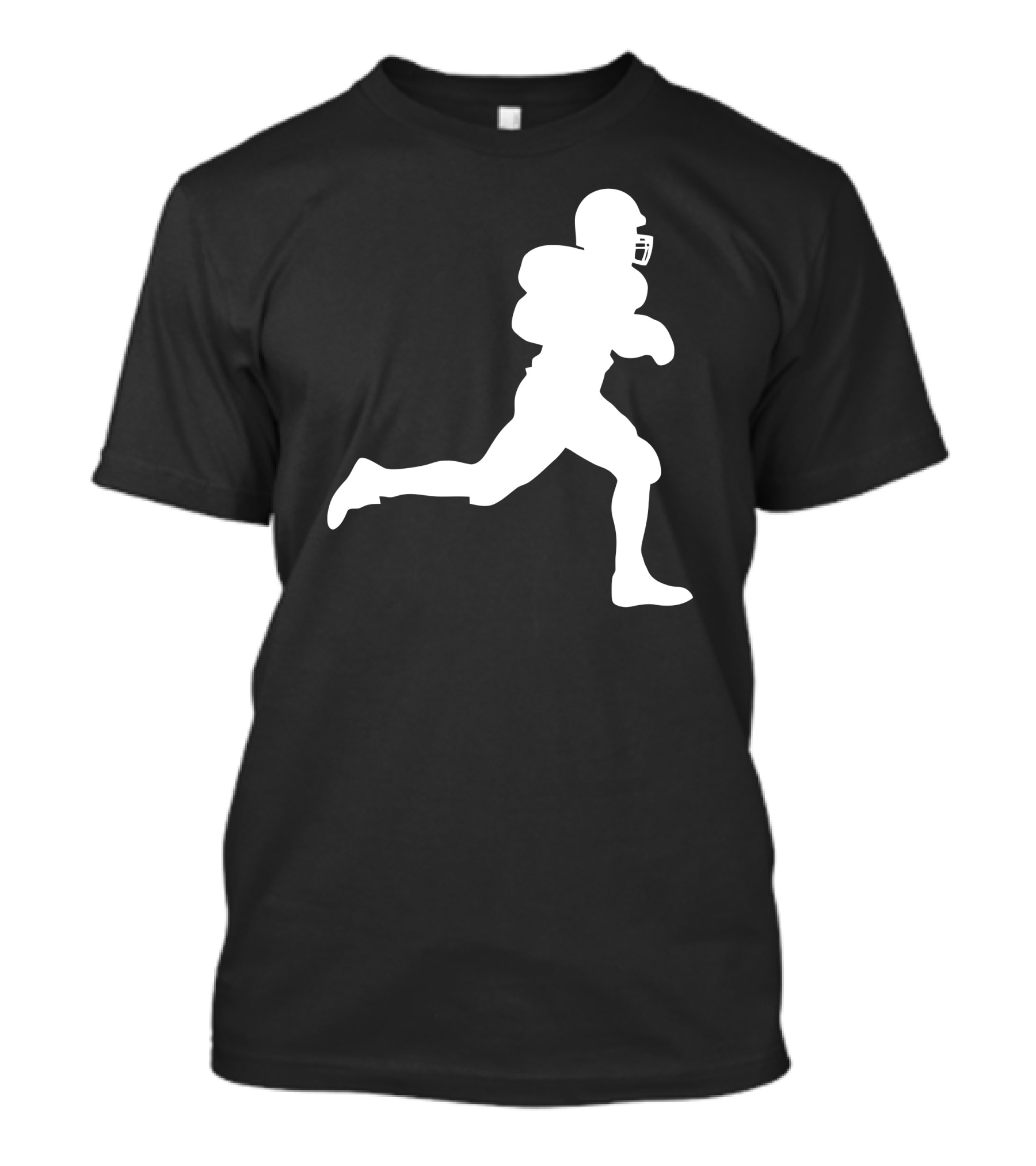 Running American Football Player T-Shirt