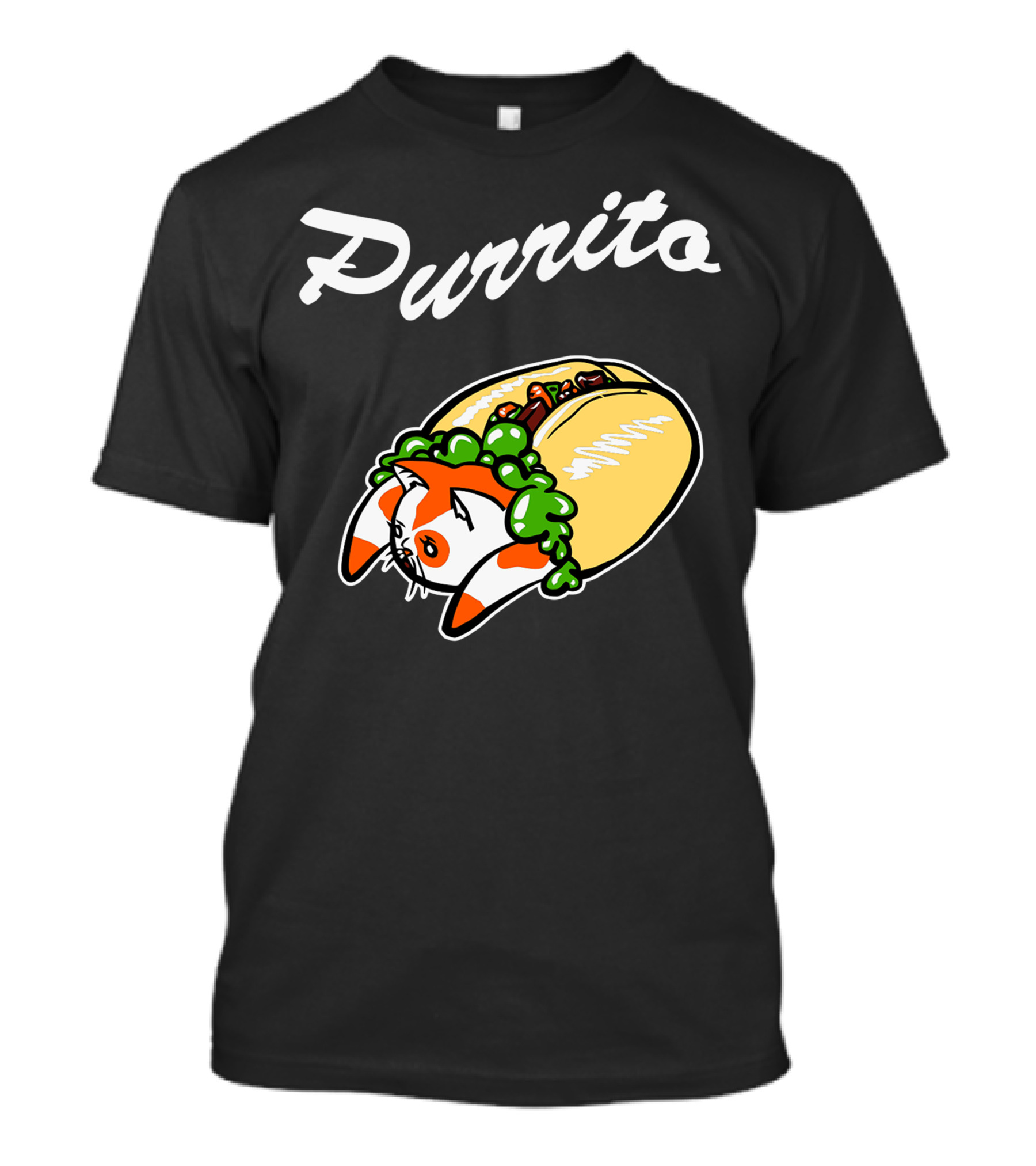 Purrito Cat Taco Blanket Delight T-Shirt