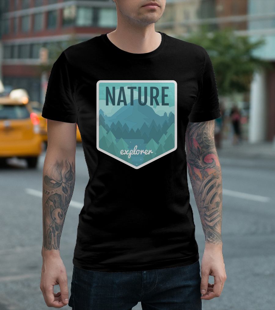 Nature Explorer Camper Life T-Shirt