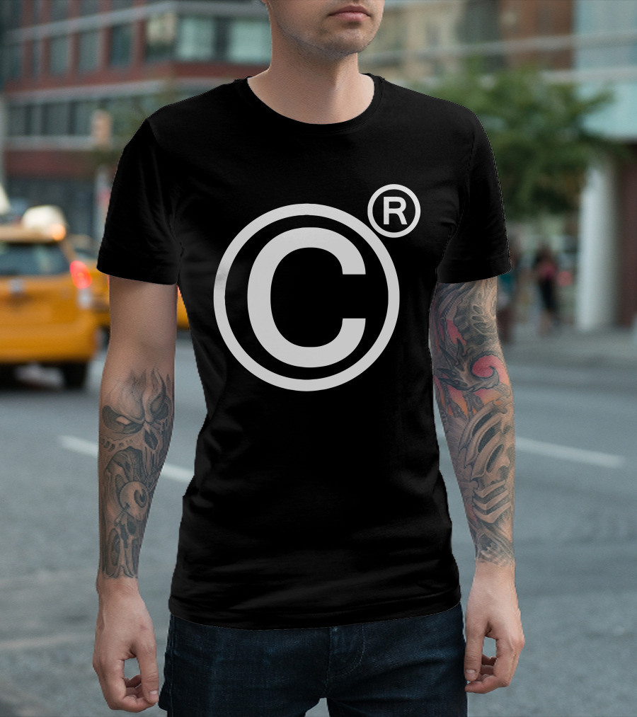 Copyright Symbol All Rights Reserved T-Shirt