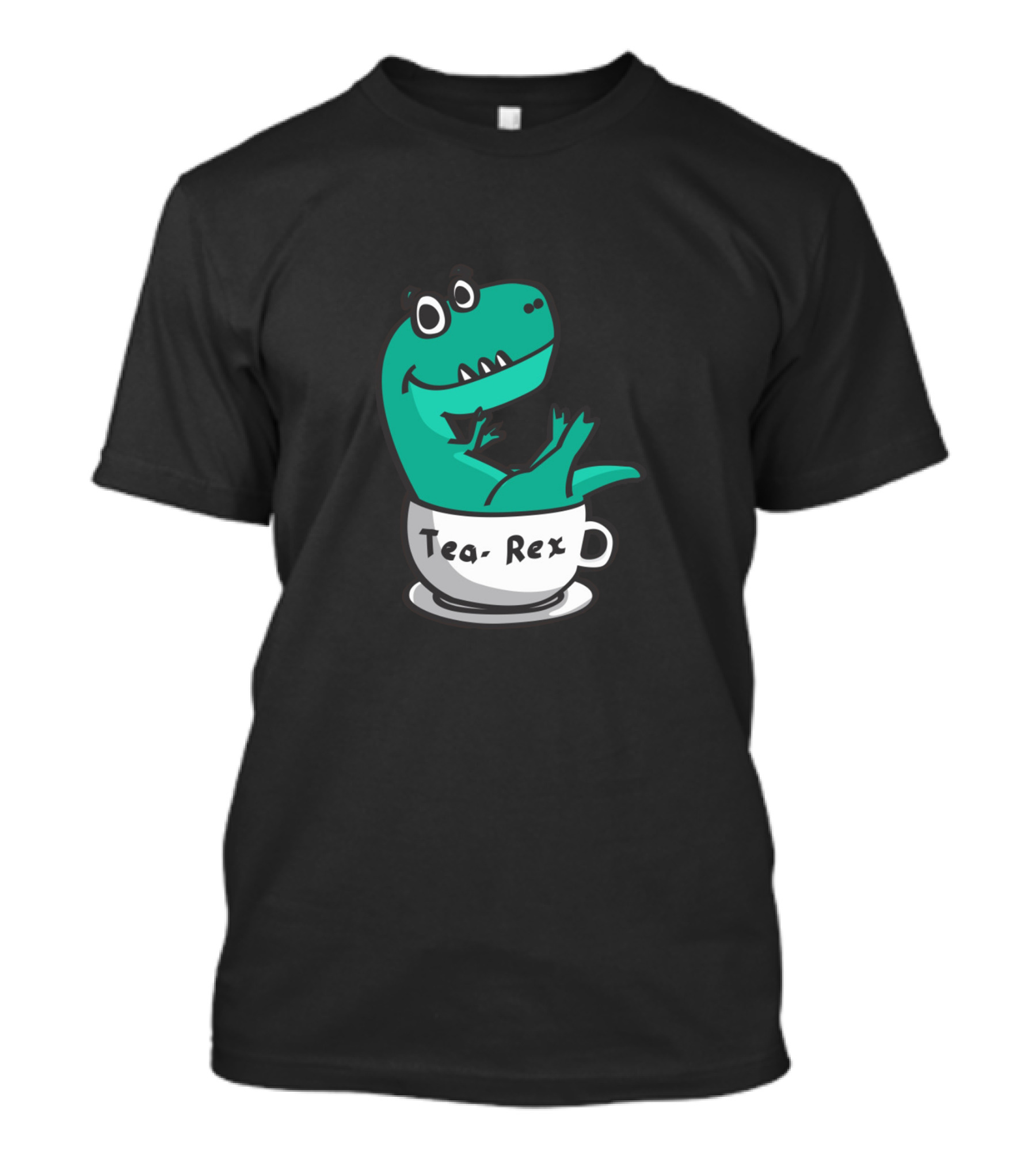 Tea Rex Cute Dinosaur Teacup T-Shirt