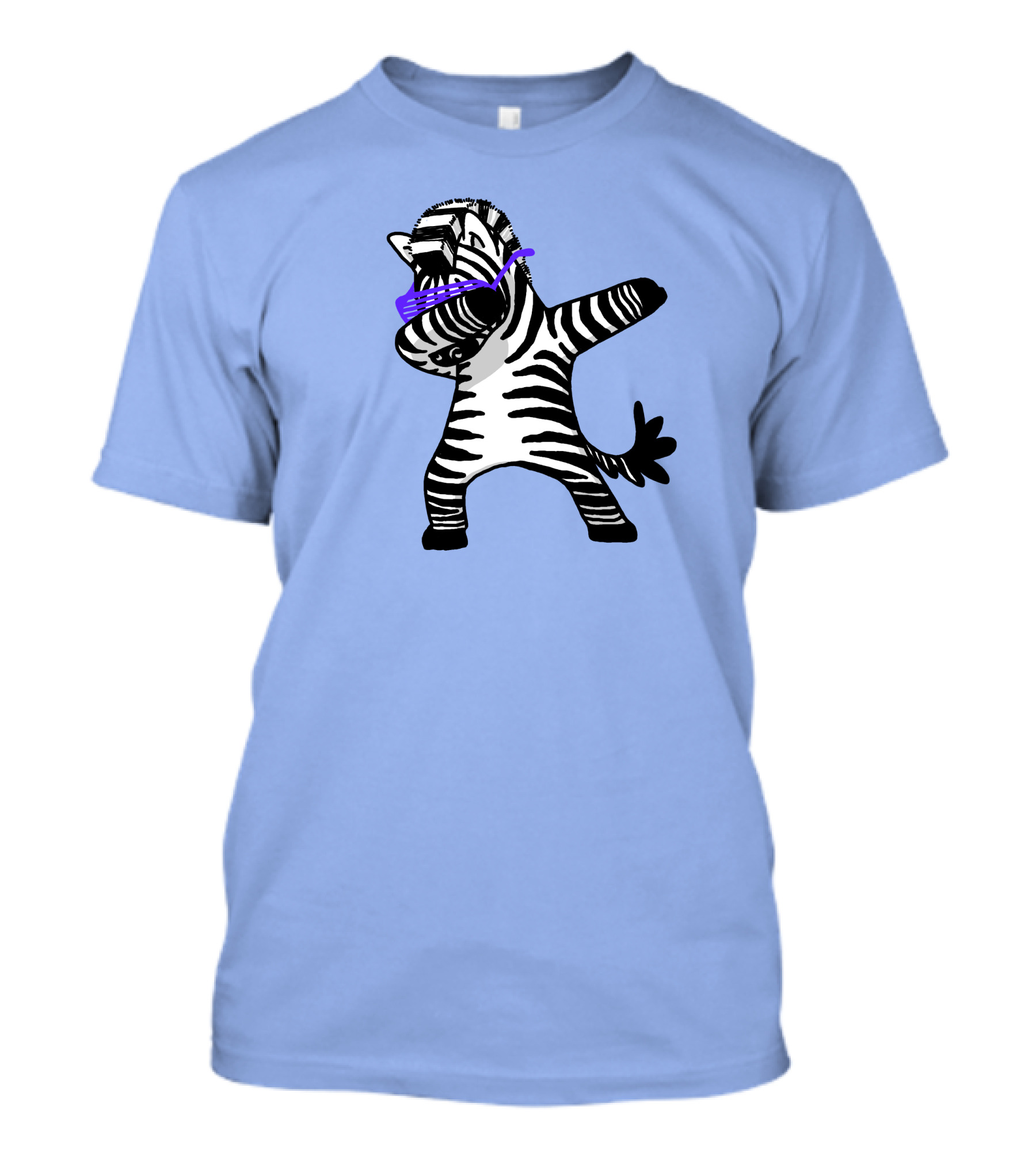 Dabbing Zebra Dab Hip Hop Funny Magic Dance Moves T-Shirt