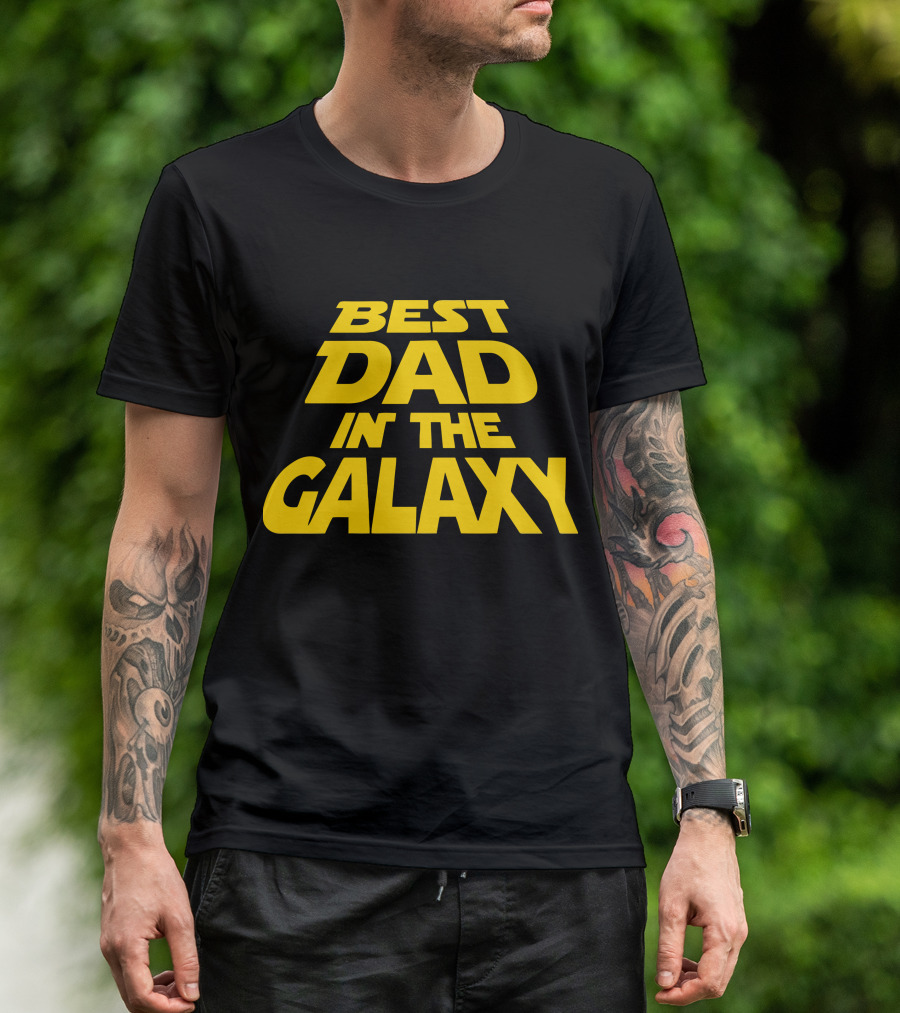 Best Dad In The Galaxy T-Shirt