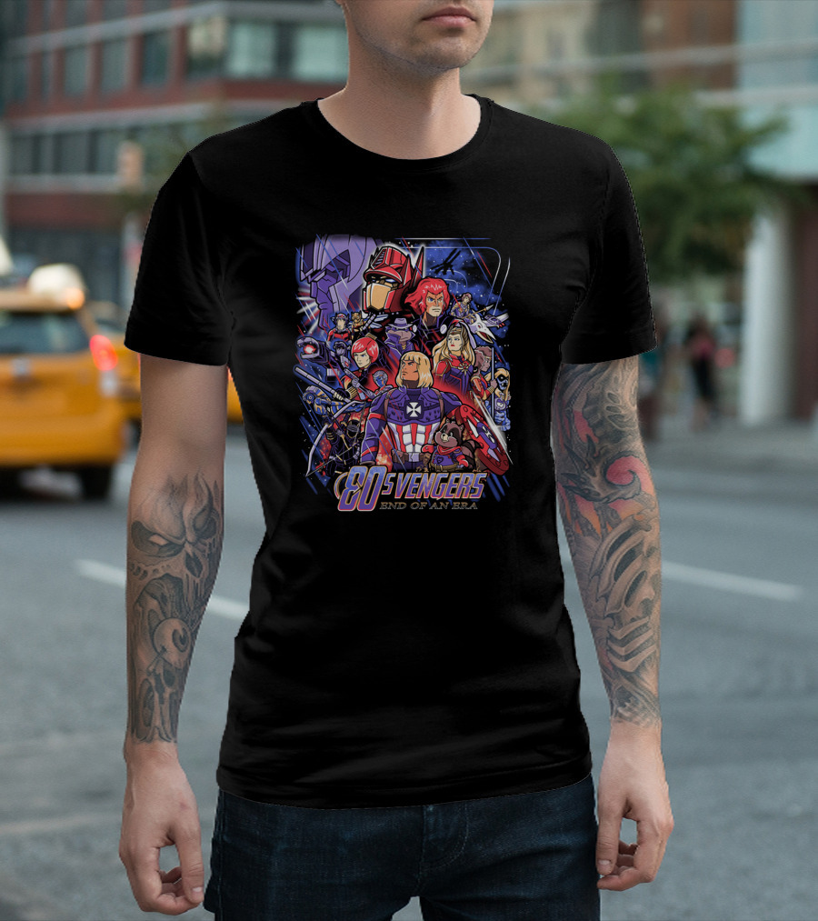 80s Vengers End Of An Era T-Shirt