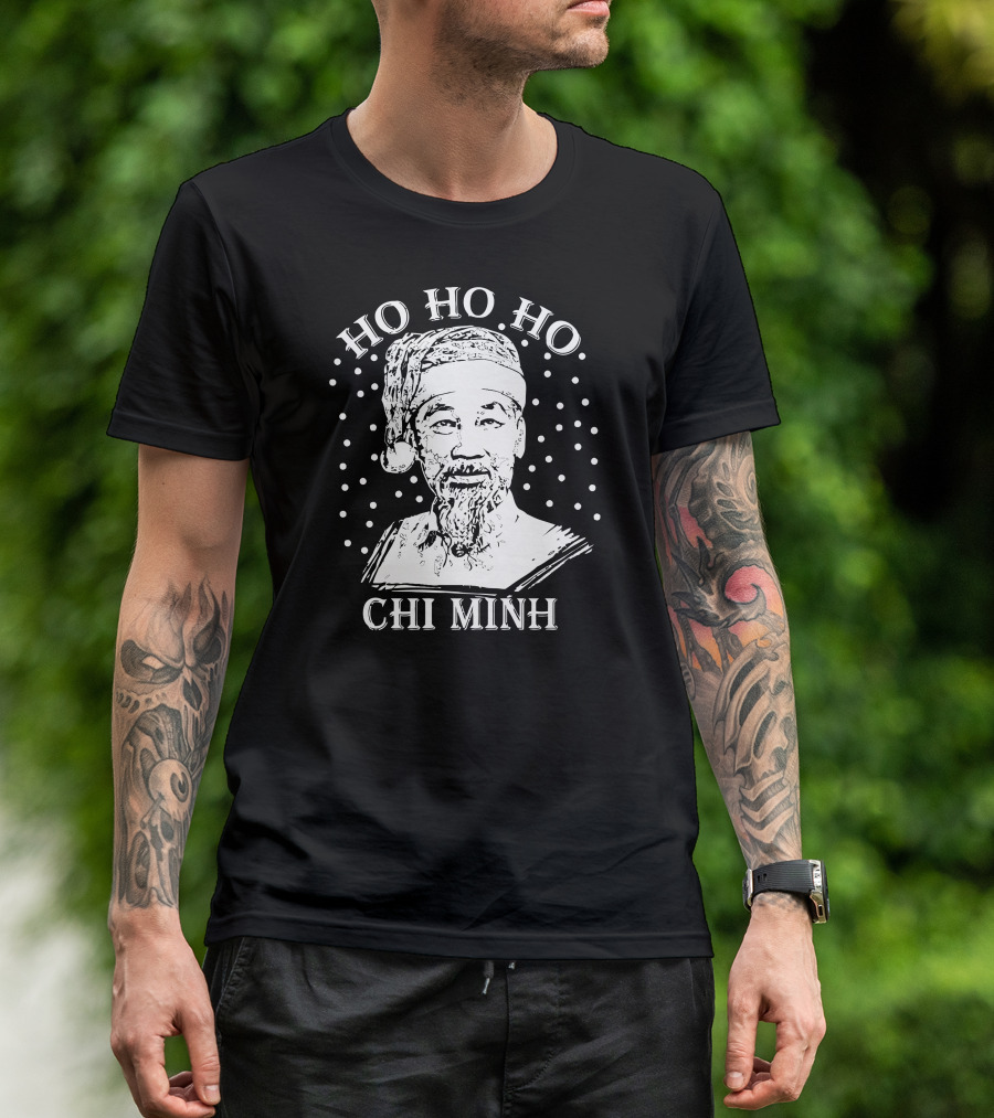 Ho Ho Ho Chi Minh Vietnamese Christmas Santa Claus T-Shirt
