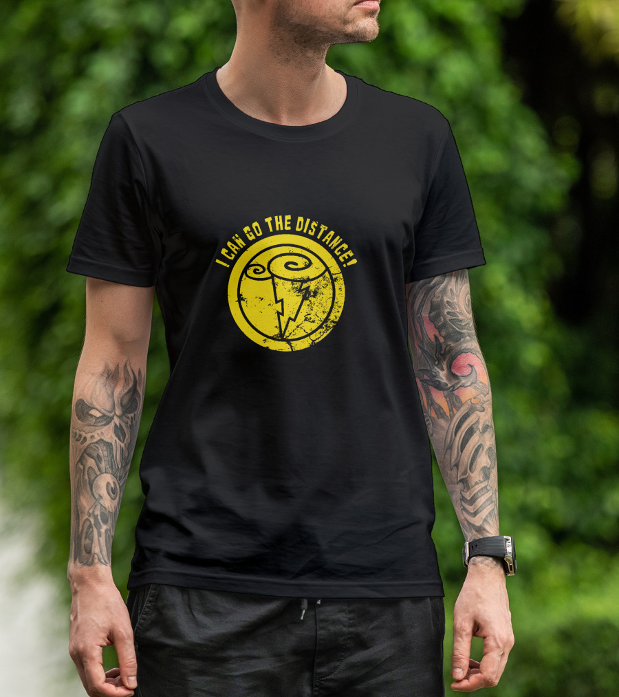 I Can Go The Distance Hercules Lightning Bolt T-Shirt