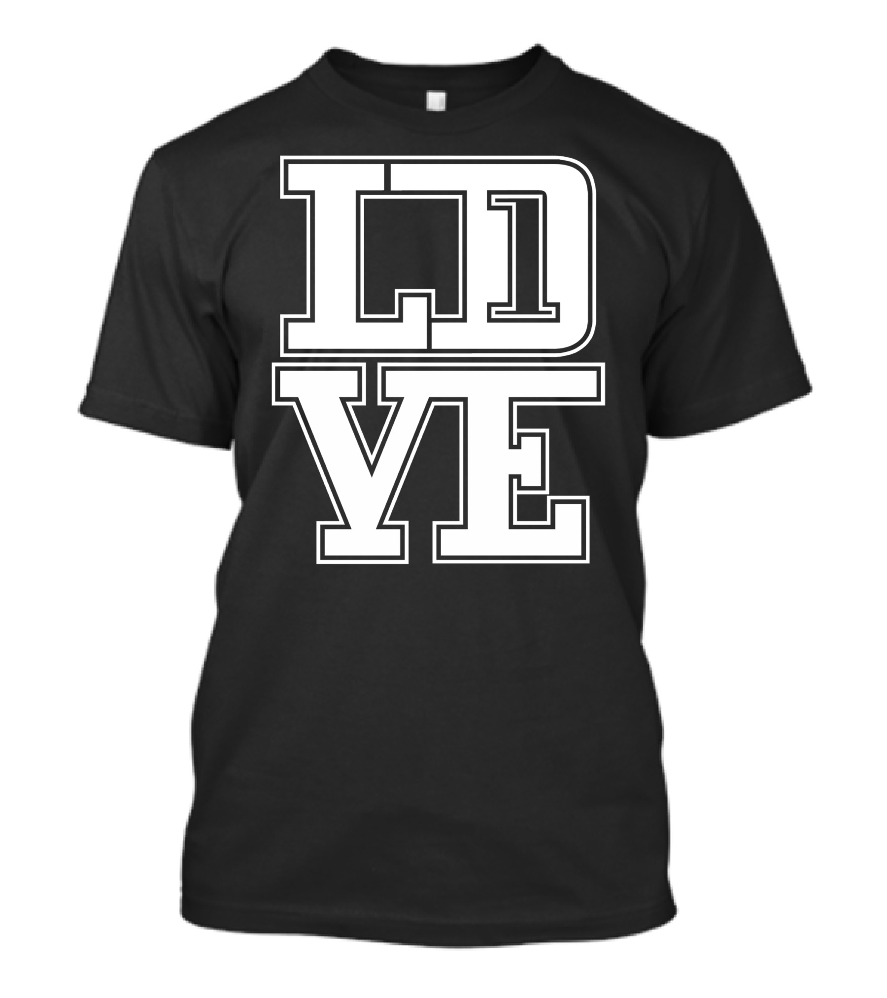 1D Lovers LDVE One Direction Fans T-Shirt